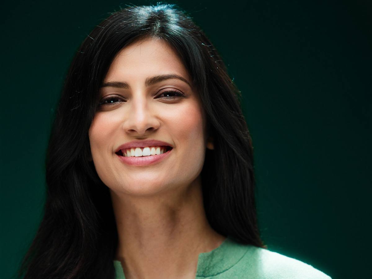 Portrait of a patient with a confident smile